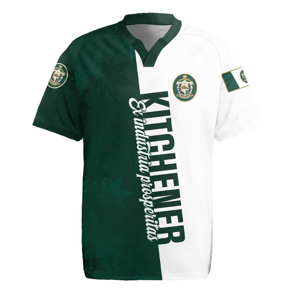 Personalised Canada Kitchener Rugby Jersey Ex Industria Prosperitas