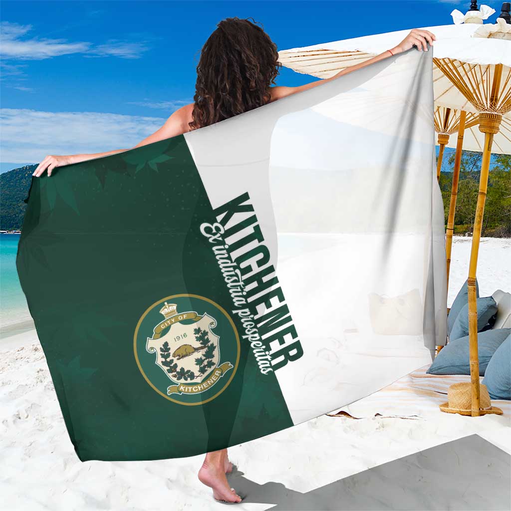 Personalised Canada Kitchener Sarong Ex Industria Prosperitas