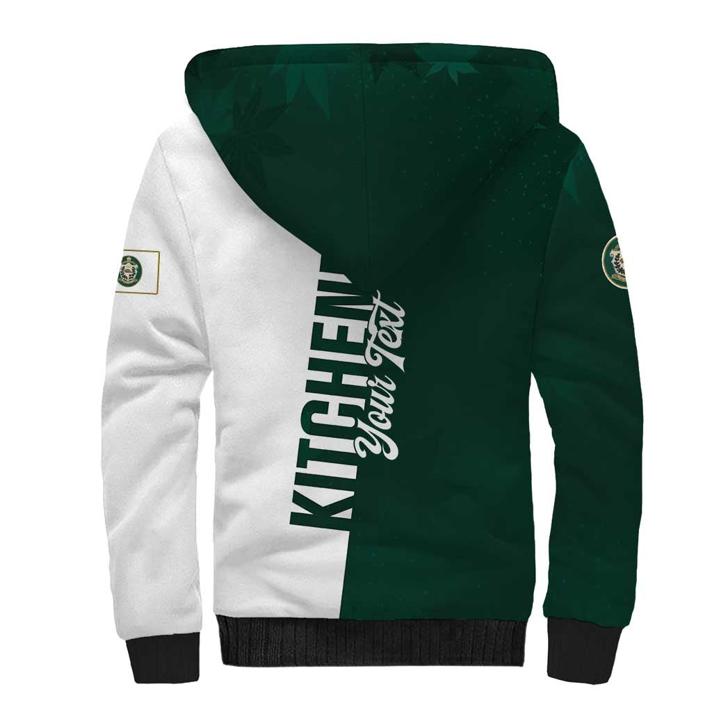 Personalised Canada Kitchener Sherpa Hoodie Ex Industria Prosperitas