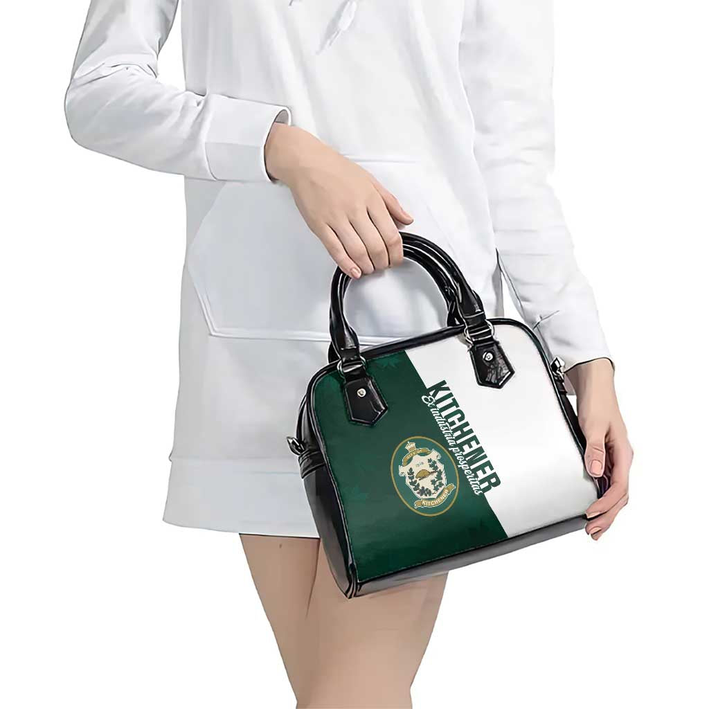 Personalised Canada Kitchener Shoulder Handbag Ex Industria Prosperitas