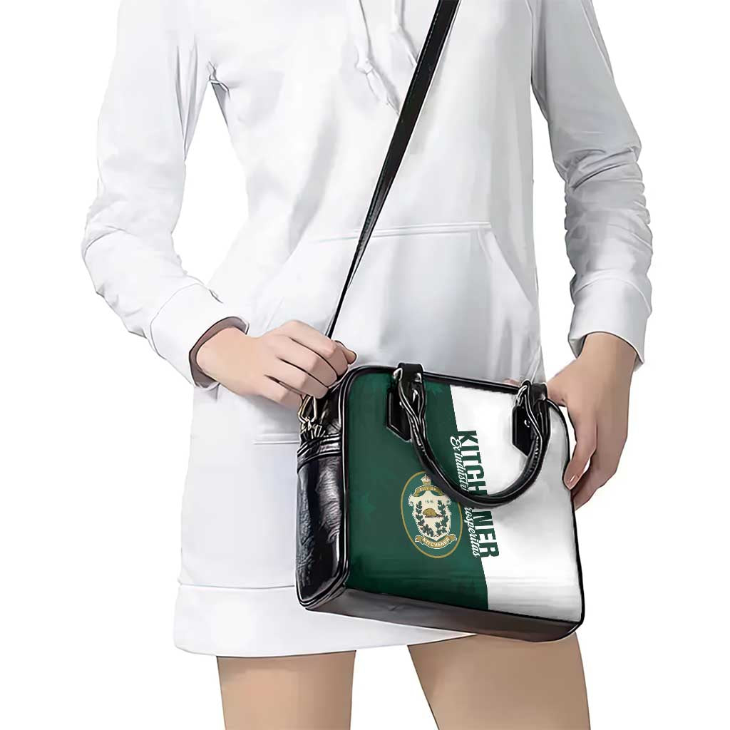 Personalised Canada Kitchener Shoulder Handbag Ex Industria Prosperitas
