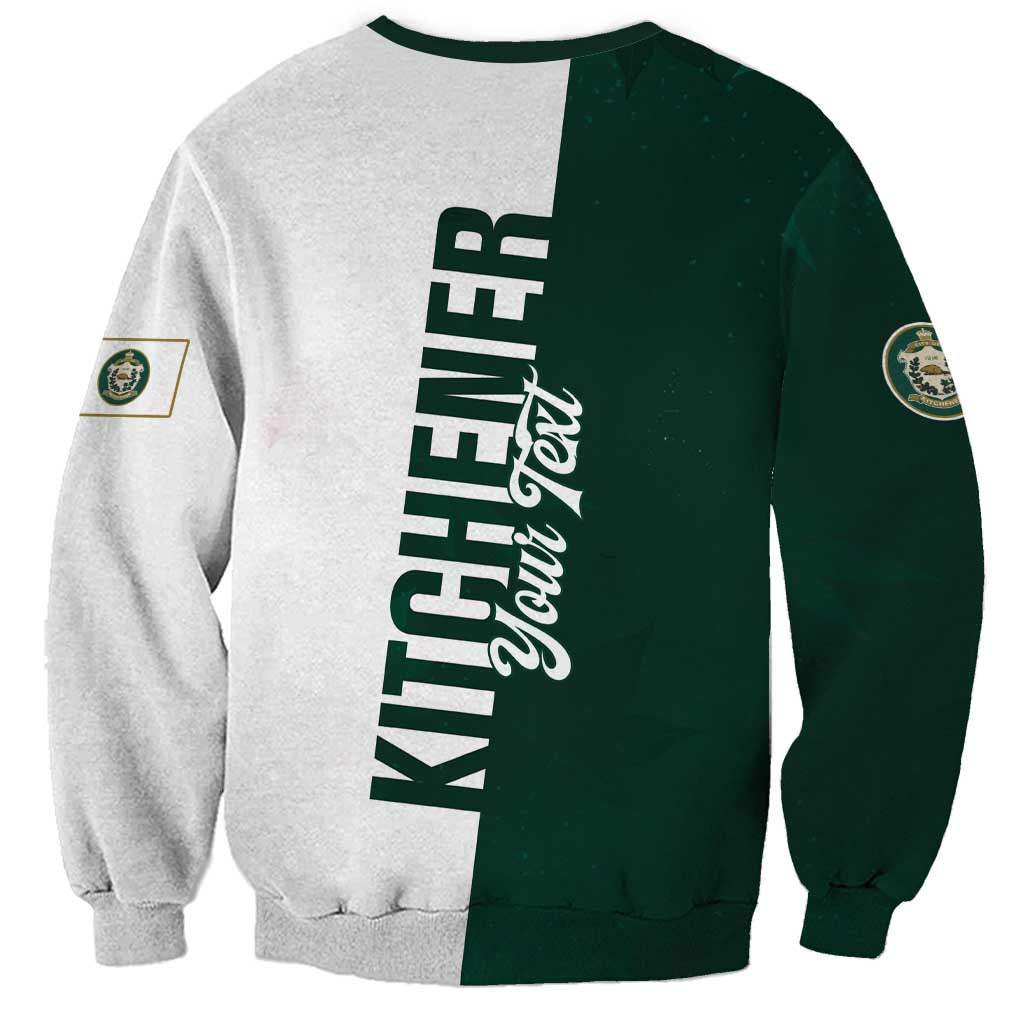Personalised Canada Kitchener Sweatshirt Ex Industria Prosperitas