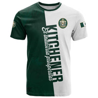 Personalised Canada Kitchener T Shirt Ex Industria Prosperitas