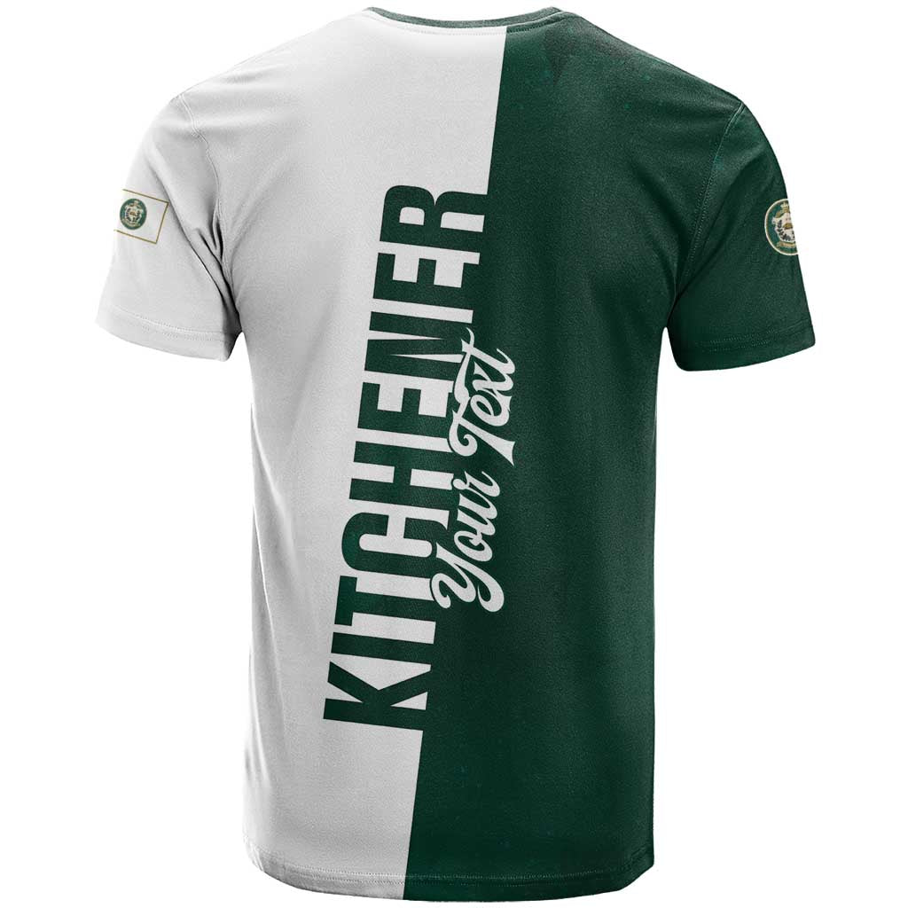 Personalised Canada Kitchener T Shirt Ex Industria Prosperitas