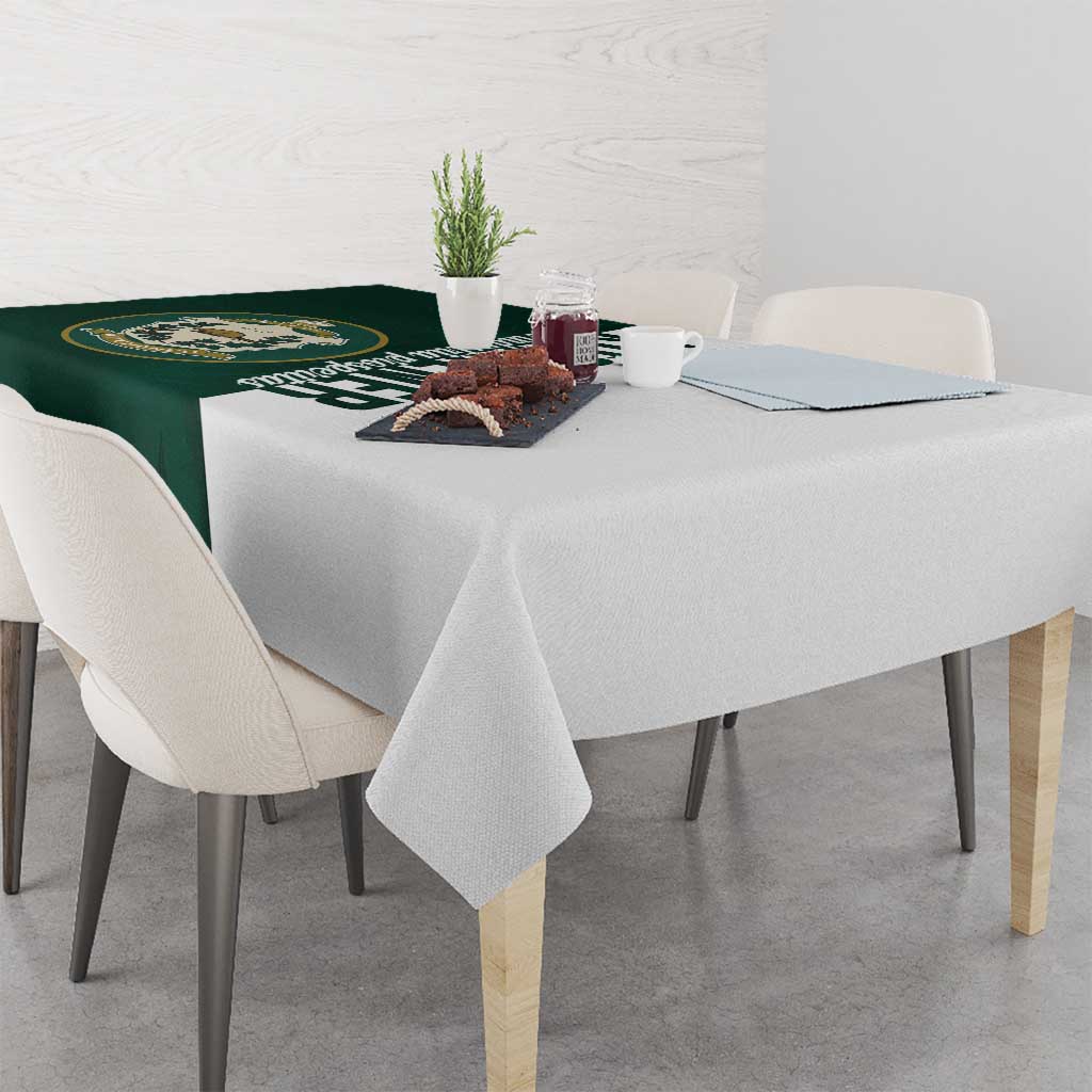 Personalised Canada Kitchener Tablecloth Ex Industria Prosperitas