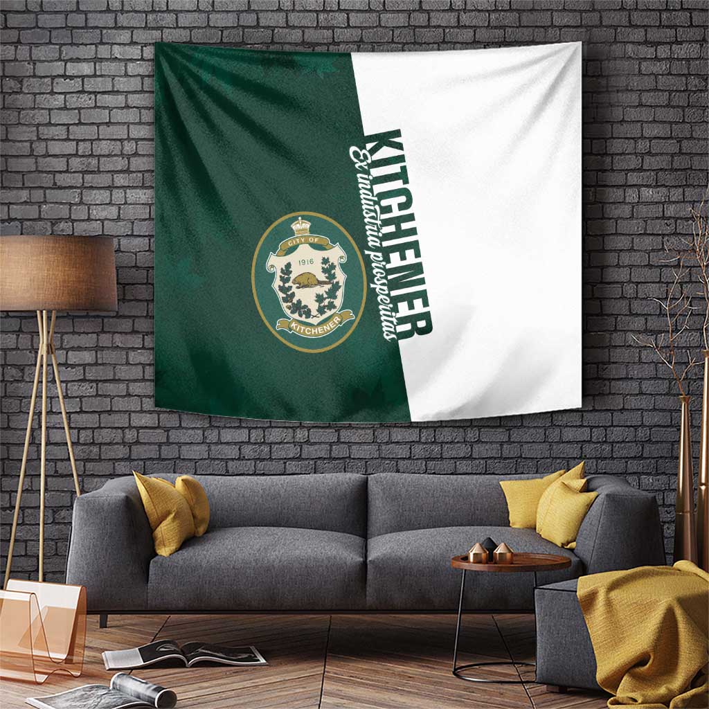 Personalised Canada Kitchener Tapestry Ex Industria Prosperitas