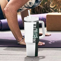 Personalised Canada Kitchener Tumbler With Handle Ex Industria Prosperitas