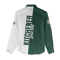 Personalised Canada Kitchener Women Casual Shirt Ex Industria Prosperitas