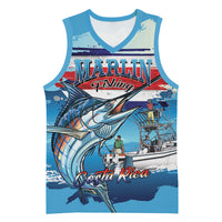 Personalized Costa Rica Blue Marlin Fishing Basketball Jersey 2026 Season