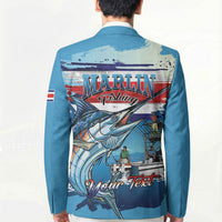 Personalized Costa Rica Blue Marlin Fishing Blazer 2026 Season