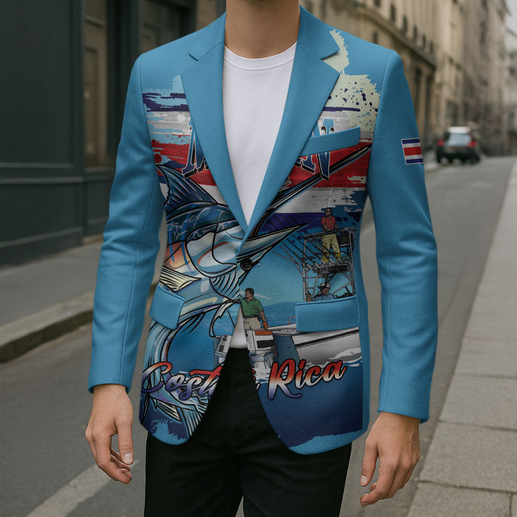 Personalized Costa Rica Blue Marlin Fishing Blazer 2026 Season