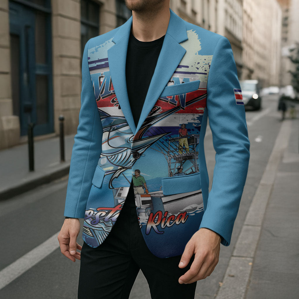 Personalized Costa Rica Blue Marlin Fishing Blazer 2026 Season
