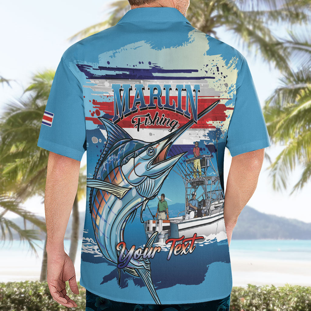 Personalized Costa Rica Blue Marlin Fishing Hawaiian Shirt 2026 Season