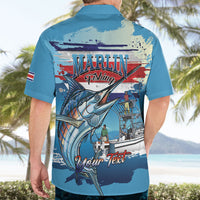 Personalized Costa Rica Blue Marlin Fishing Hawaiian Shirt 2026 Season