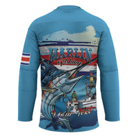 Personalized Costa Rica Blue Marlin Fishing Hockey Jersey 2026 Season