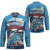 Personalized Costa Rica Blue Marlin Fishing Hockey Jersey 2026 Season