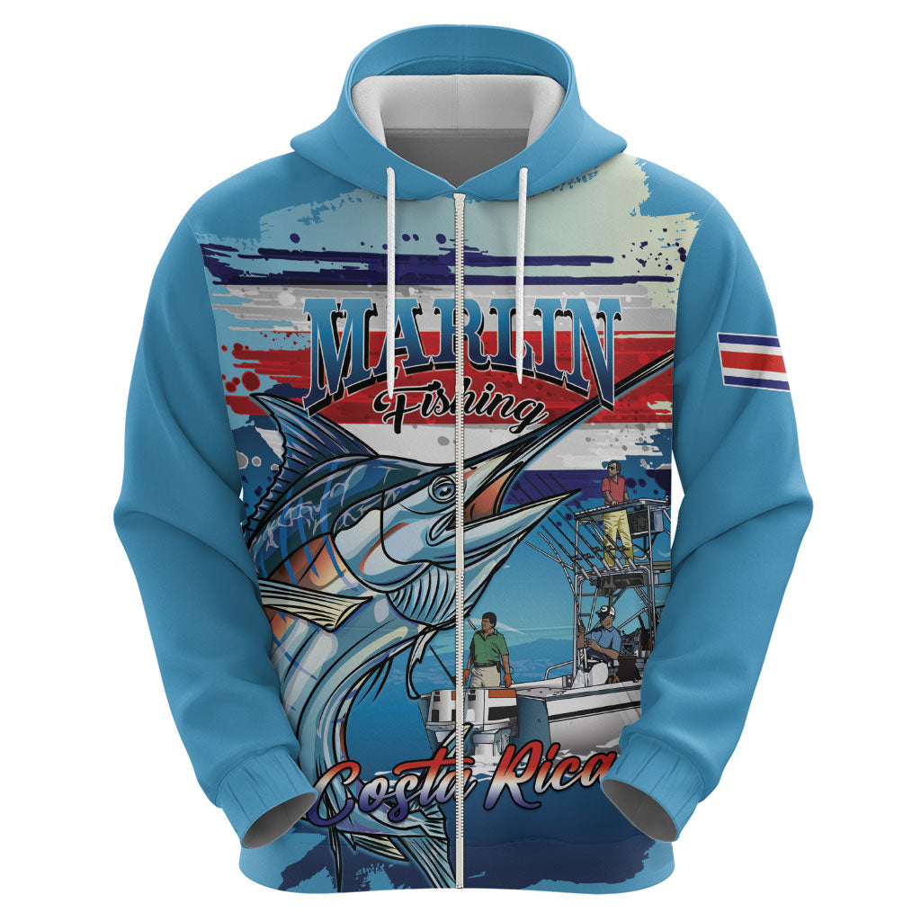 Personalized Costa Rica Blue Marlin Fishing Hoodie 2026 Season