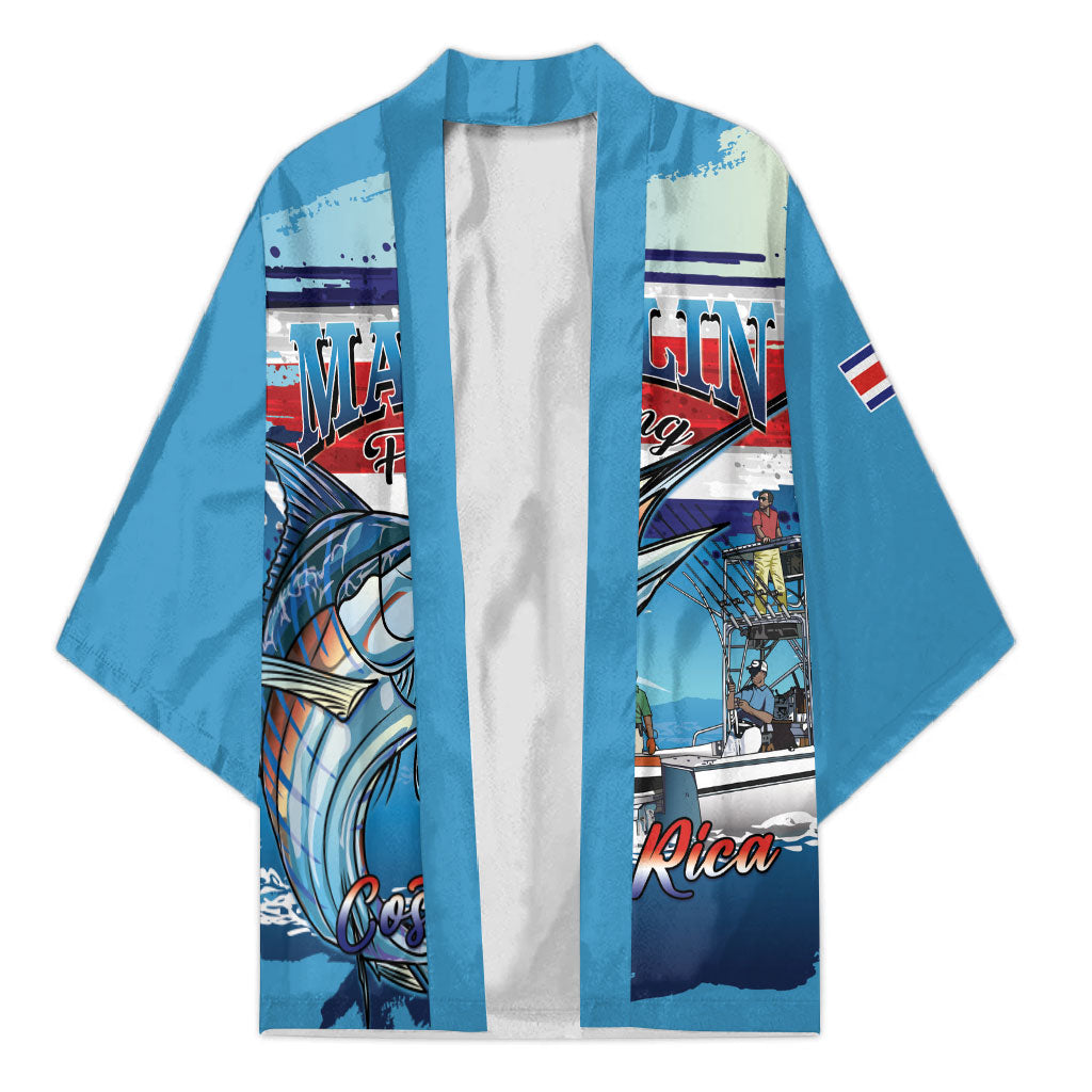 Personalized Costa Rica Blue Marlin Fishing Kimono 2026 Season