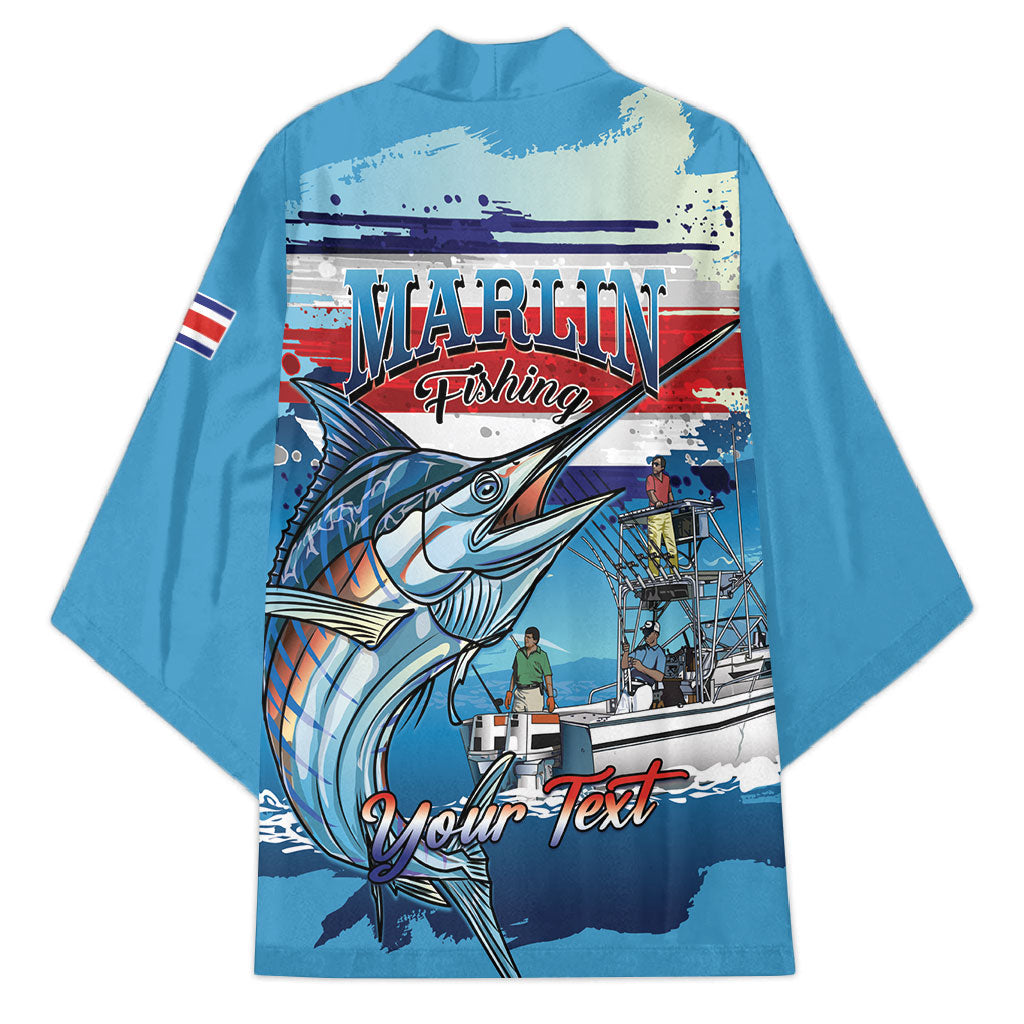 Personalized Costa Rica Blue Marlin Fishing Kimono 2026 Season