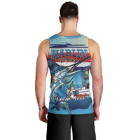 Personalized Costa Rica Blue Marlin Fishing Men Tank Top 2026 Season