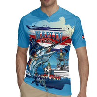Personalized Costa Rica Blue Marlin Fishing Rugby Jersey 2026 Season