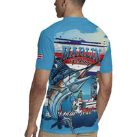Personalized Costa Rica Blue Marlin Fishing Rugby Jersey 2026 Season
