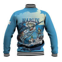 Personalized Guatemala Blue Marlin Fishing Baseball Jacket 2026 Season