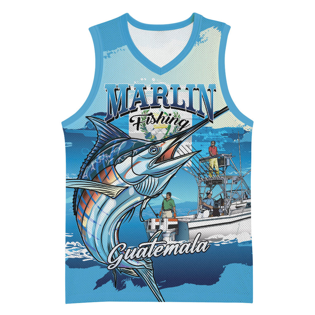 Personalized Guatemala Blue Marlin Fishing Basketball Jersey 2026 Season