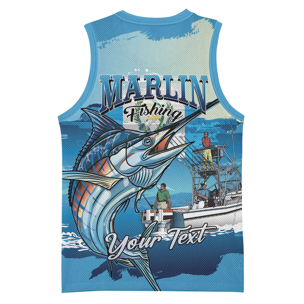 Personalized Guatemala Blue Marlin Fishing Basketball Jersey 2026 Season