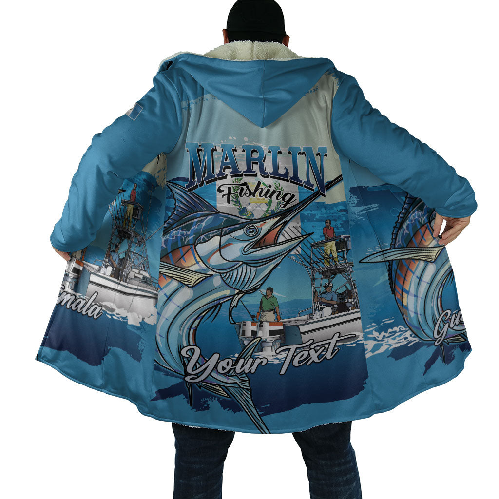 Personalized Guatemala Blue Marlin Fishing Cloak 2026 Season