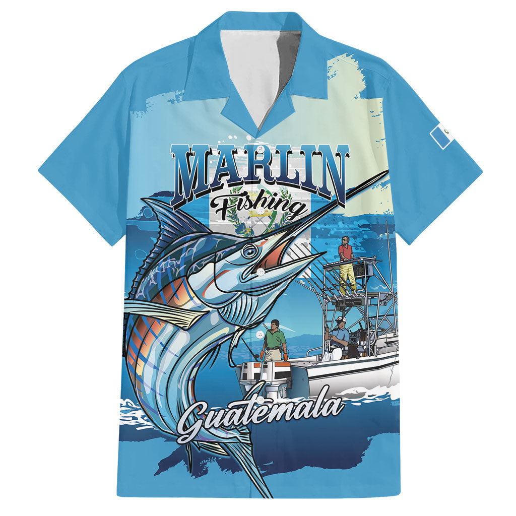 Personalized Guatemala Blue Marlin Fishing Hawaiian Shirt 2026 Season