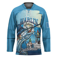 Personalized Guatemala Blue Marlin Fishing Hockey Jersey 2026 Season