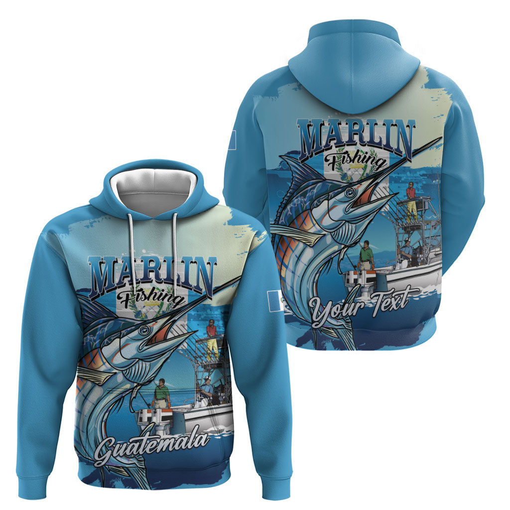 Personalized Guatemala Blue Marlin Fishing Hoodie 2026 Season