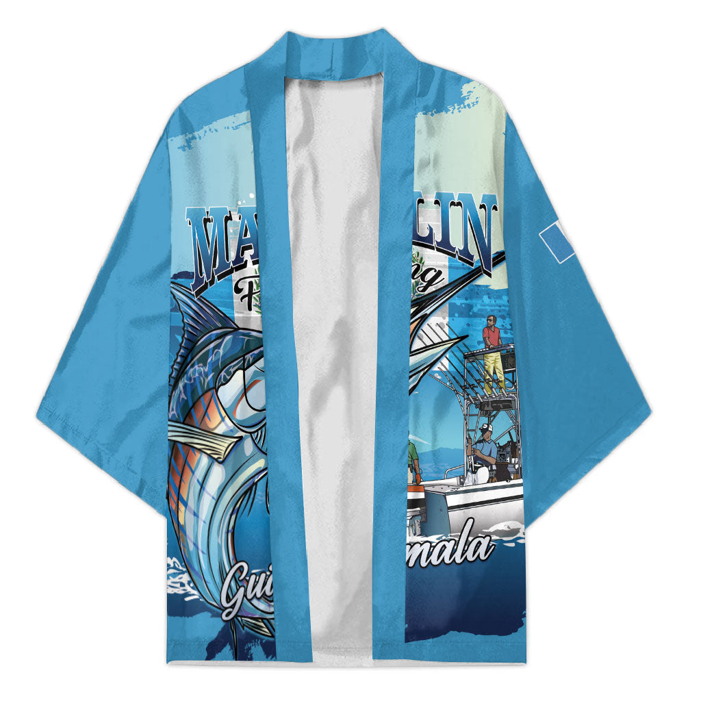 Personalized Guatemala Blue Marlin Fishing Kimono 2026 Season