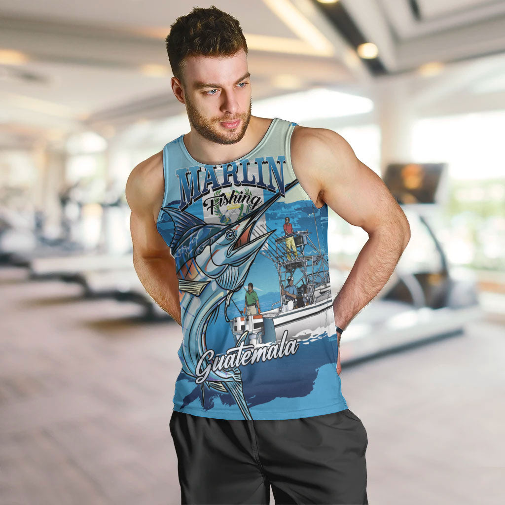 Personalized Guatemala Blue Marlin Fishing Men Tank Top 2026 Season