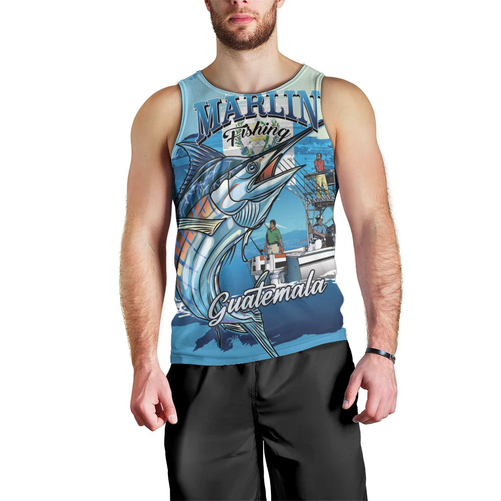 Personalized Guatemala Blue Marlin Fishing Men Tank Top 2026 Season