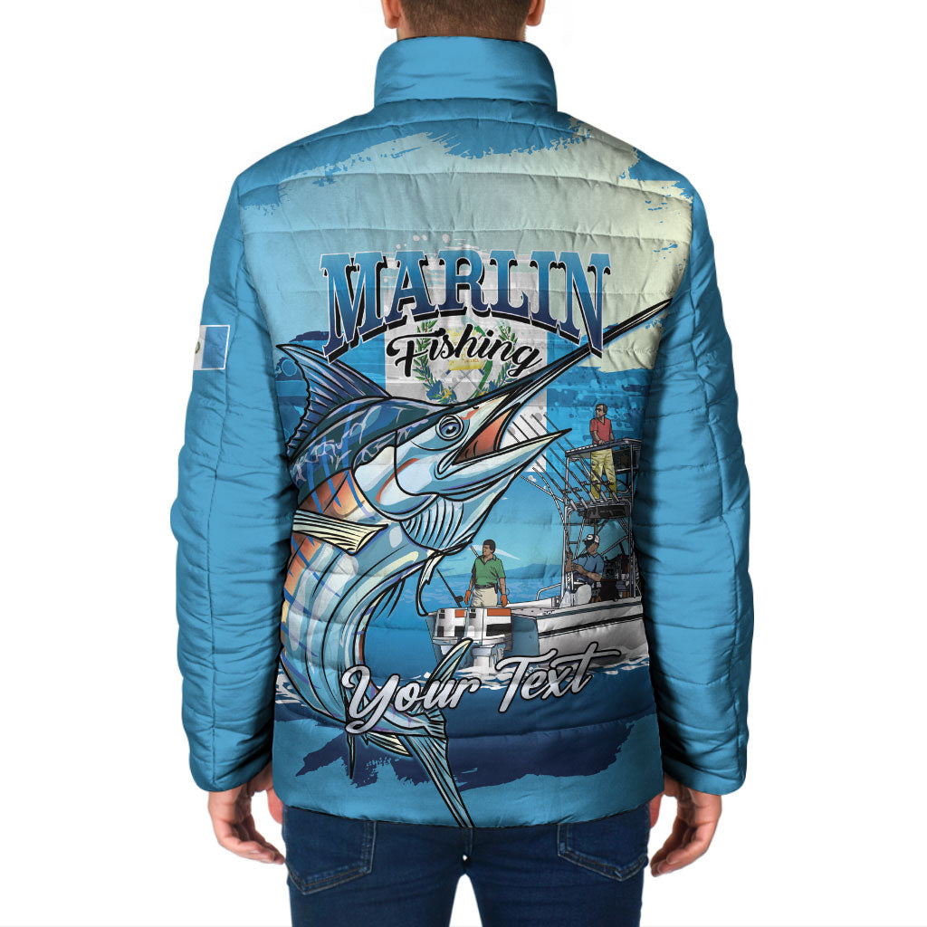 Personalized Guatemala Blue Marlin Fishing Padded Jacket 2026 Season