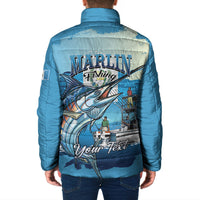 Personalized Guatemala Blue Marlin Fishing Padded Jacket 2026 Season
