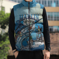 Personalized Guatemala Blue Marlin Fishing Sleeveless Puffer Jacket 2026 Season