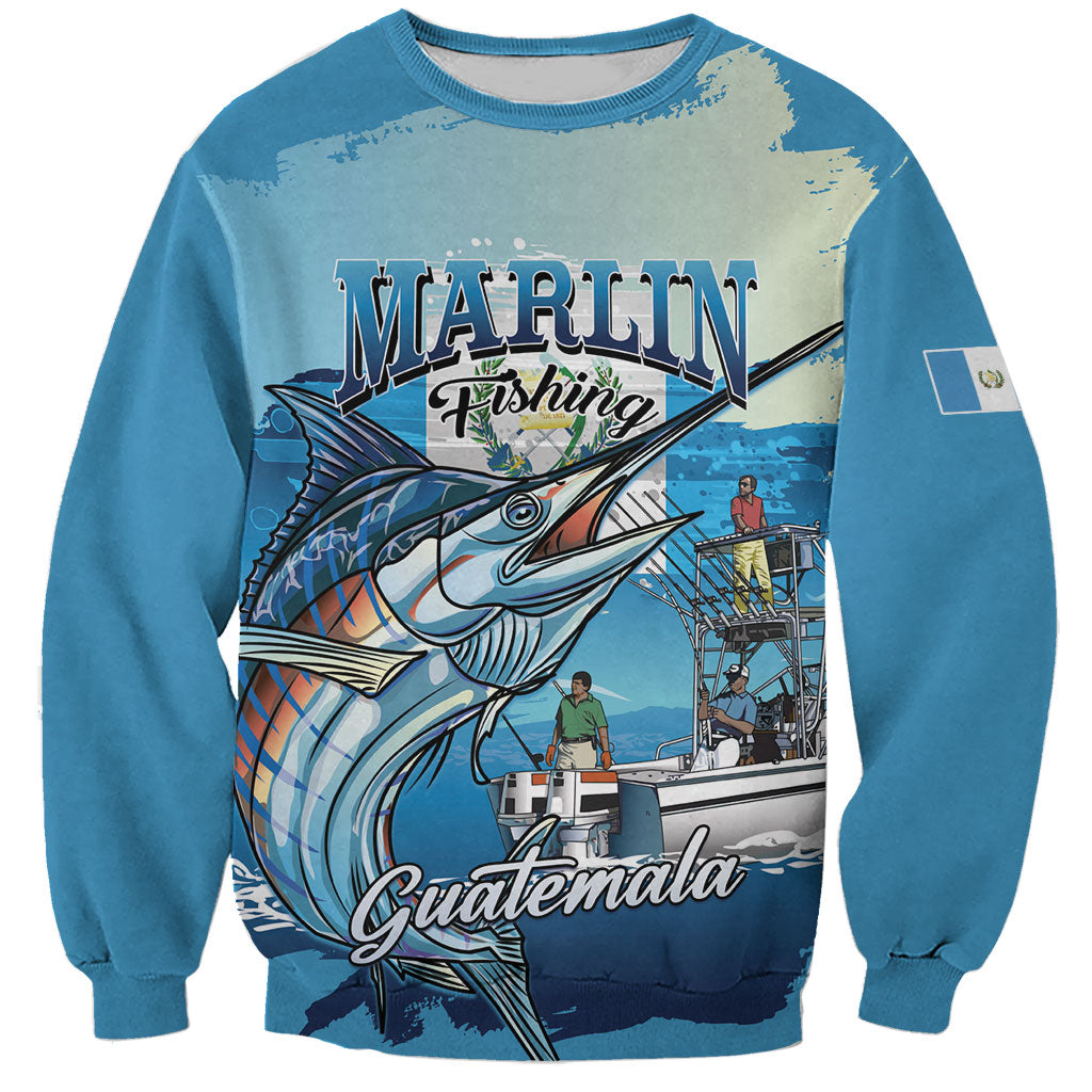Personalized Guatemala Blue Marlin Fishing Sweatshirt 2026 Season