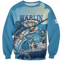 Personalized Guatemala Blue Marlin Fishing Sweatshirt 2026 Season
