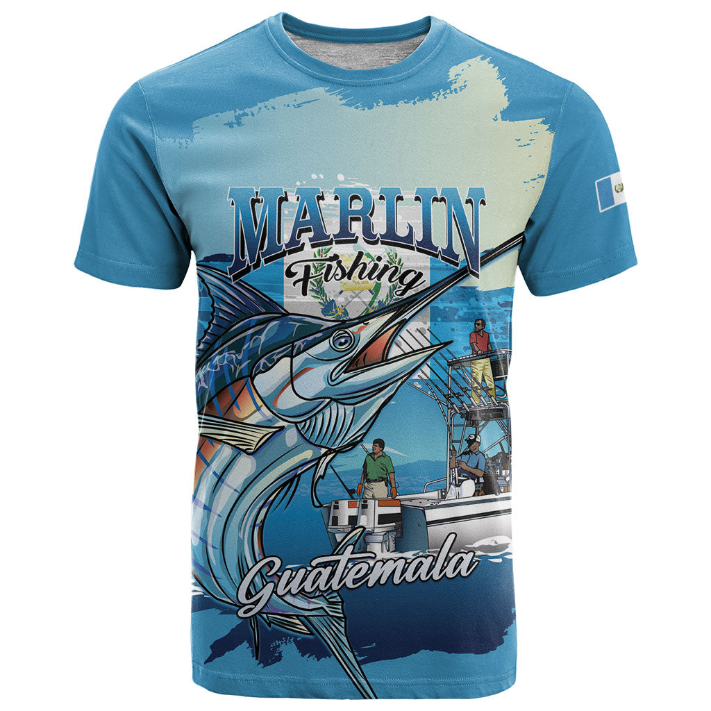 Personalized Guatemala Blue Marlin Fishing T Shirt 2026 Season
