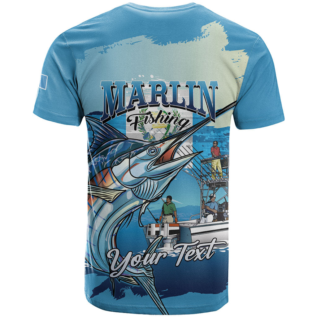 Personalized Guatemala Blue Marlin Fishing T Shirt 2026 Season