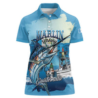Personalized Guatemala Blue Marlin Fishing Women Polo Shirt 2026 Season