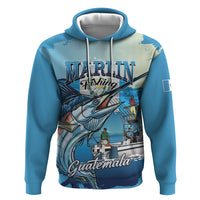 Personalized Guatemala Blue Marlin Fishing Zip Hoodie 2026 Season