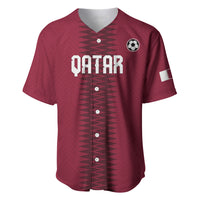 Custom Qatar 2026 World Football Baseball Jersey Maroon Version