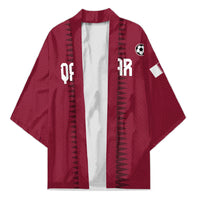 Custom Qatar 2026 World Football Kimono Maroon Version