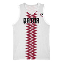 Custom Qatar 2026 World Football Basketball Jersey White Version