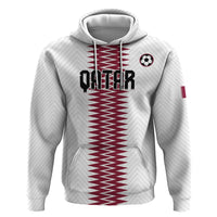 Custom Qatar 2026 World Football Hoodie White Version