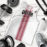 Custom Qatar 2026 World Football Men Tank Top White Version
